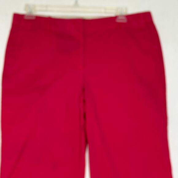 Talbots The Perfect Cropped Capri Pants Size 16 Wide Leg - Picture 6 of 7